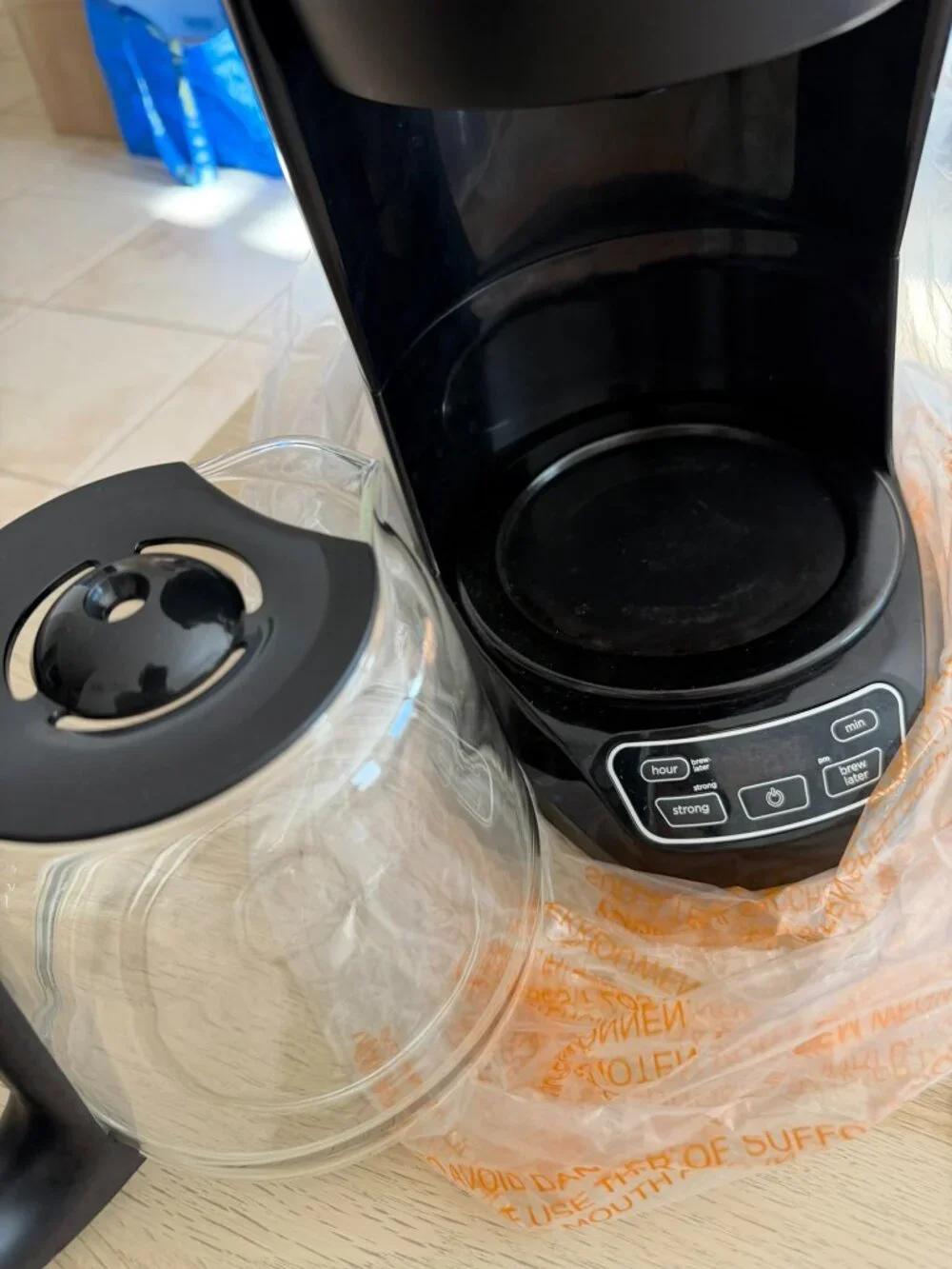 Black & Decker 12 Cup Programmabe Coffeemaker Vortex Technology